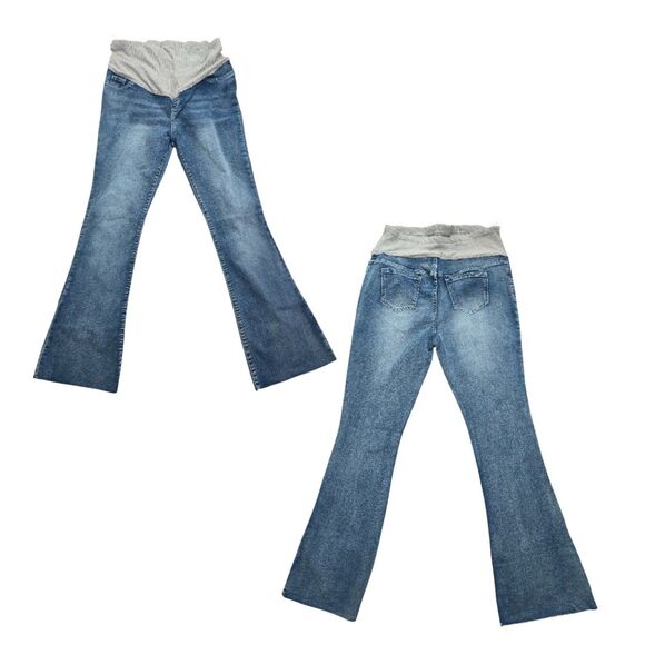 10pc Maternity Clothing Lot All Medium Nursing Tops Dresses Pants Bra - Picture 10 of 13